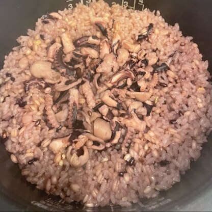 雑穀米で炊きました！
こんな簡単に出来るなんて、レパートリー増えて嬉しい^ ^